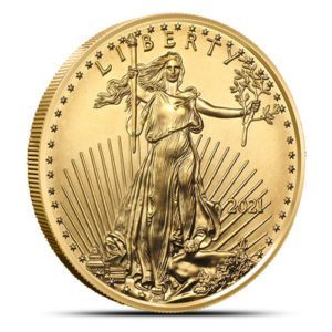 Gold American Eagle